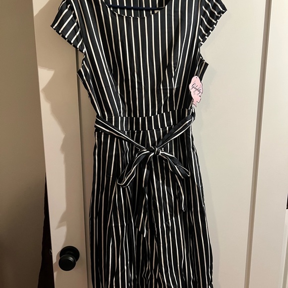 NWT Golightly Mae dress in Victorian Stripe, size Large. - Picture 2 of 5